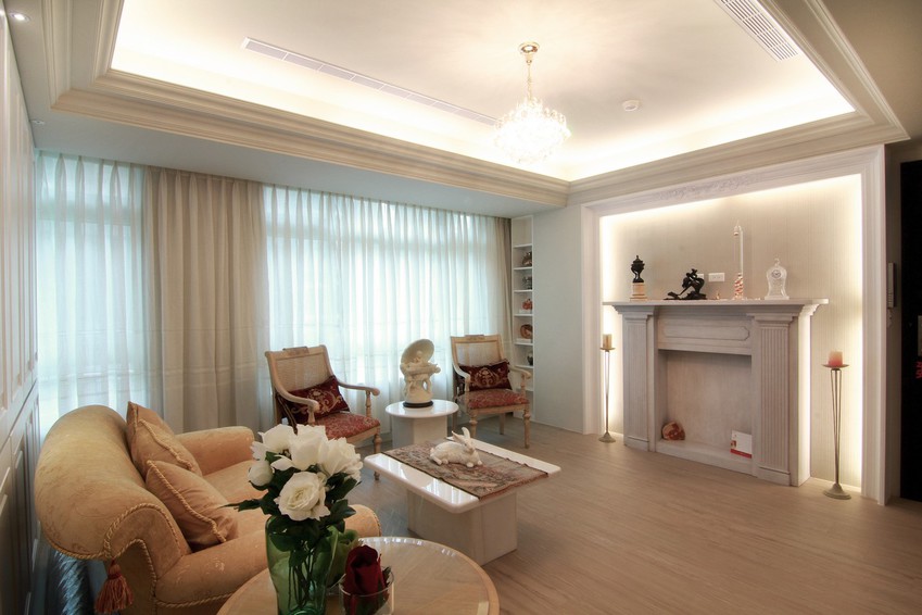 室內裝潢圖片，客廳 古典奢華優質美居
