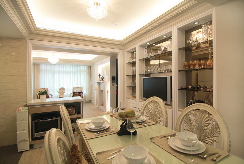 室內裝潢圖片，餐廳 古典奢華優質美居