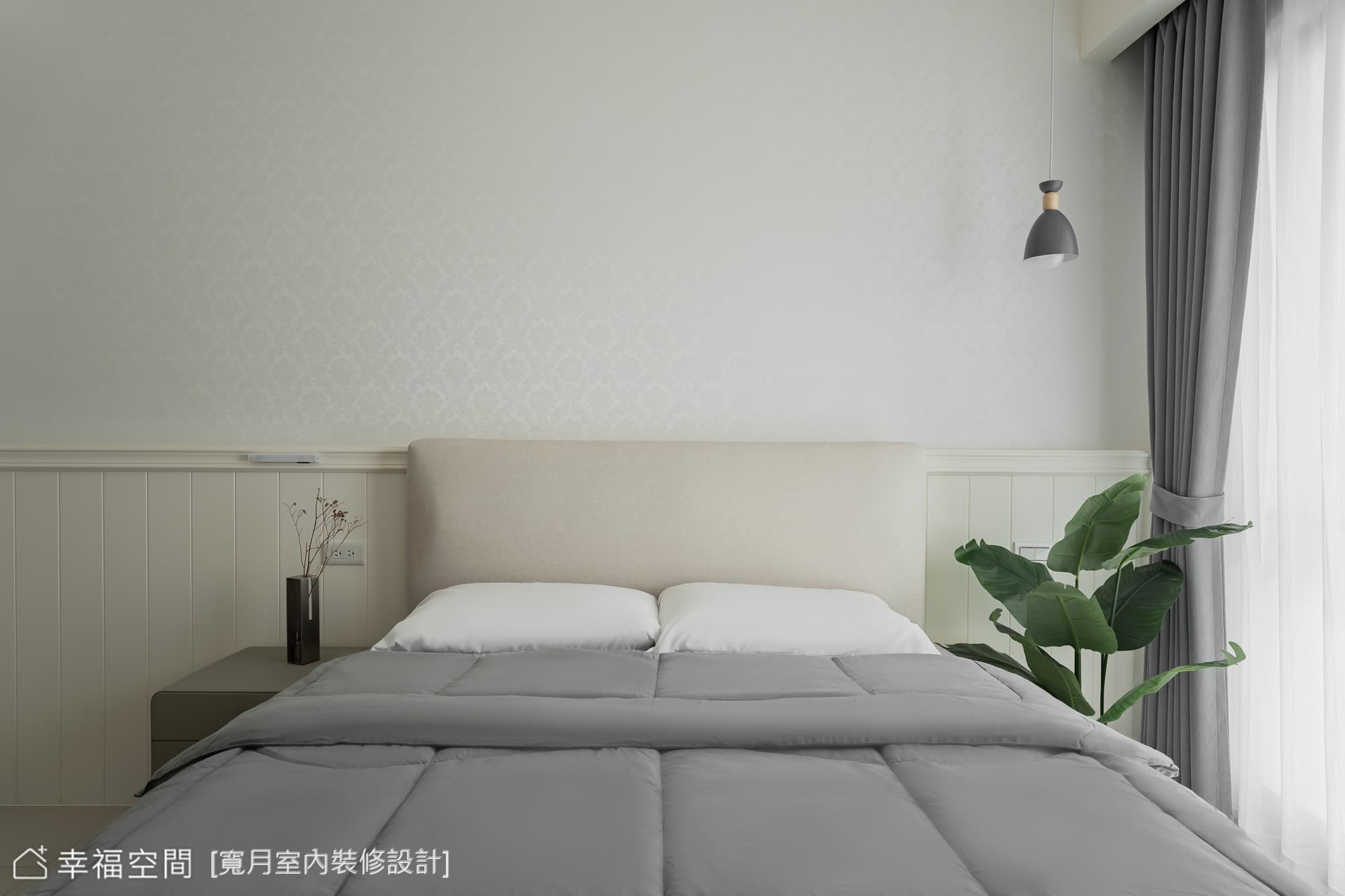 北歐風臥室簡約設計