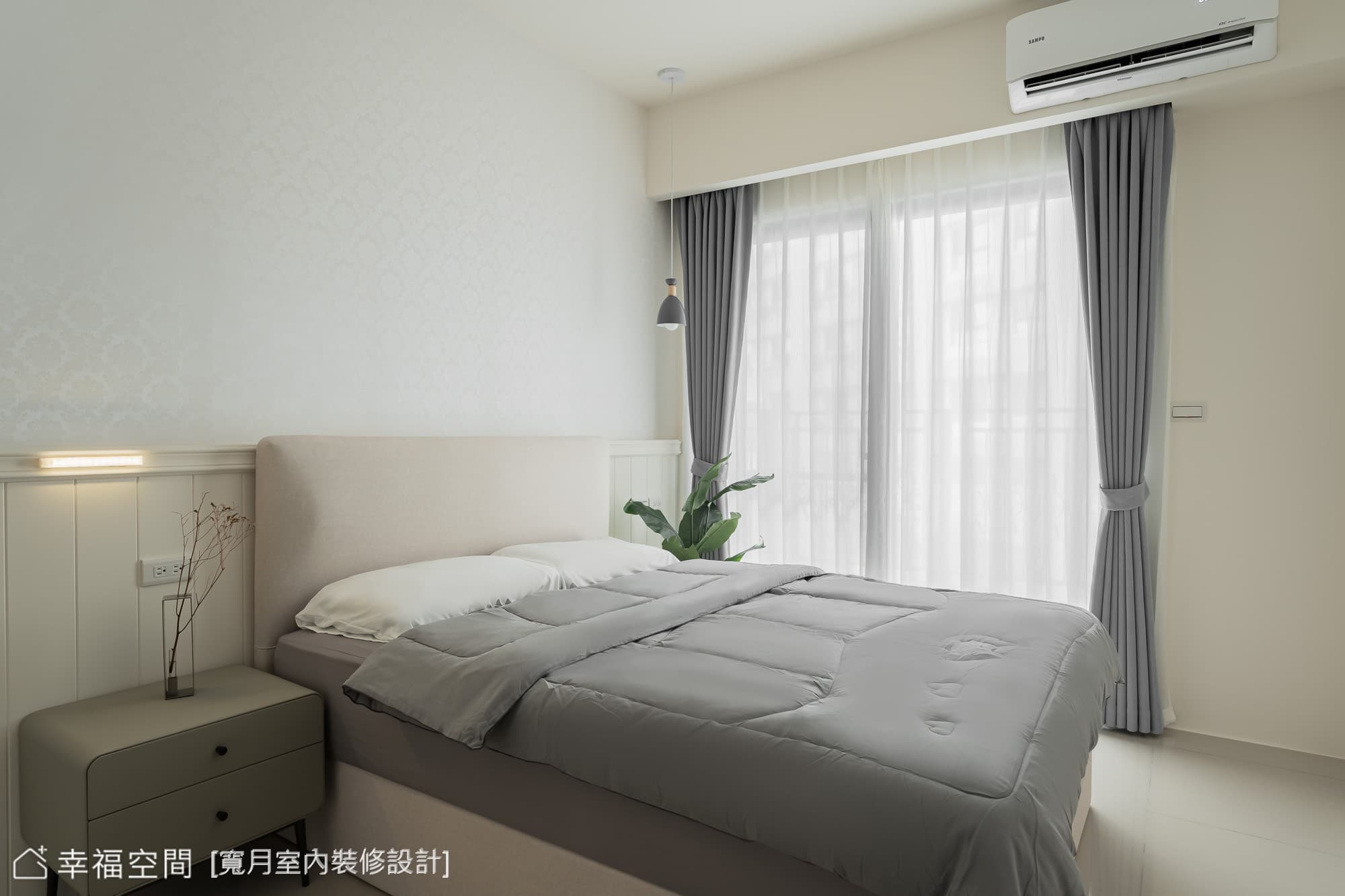 現代風臥室簡約設計