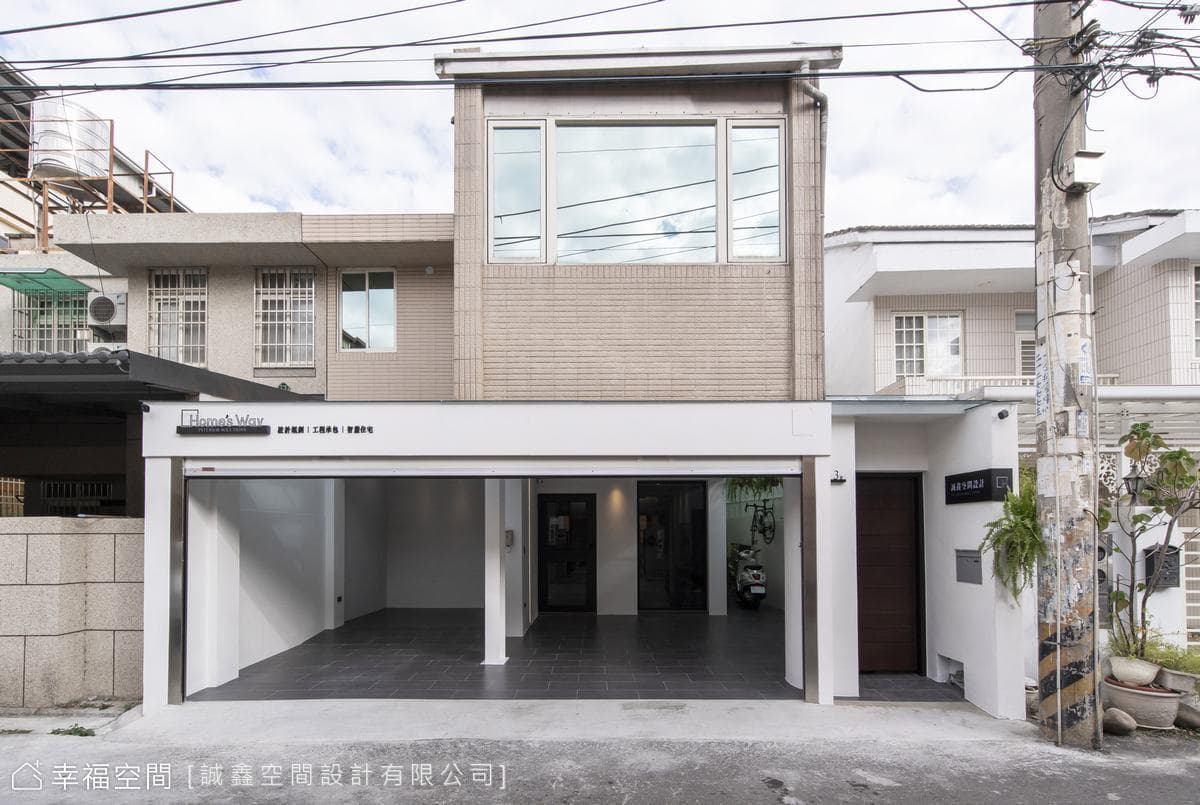 老屋翻新住辦現代風質感宅│35坪