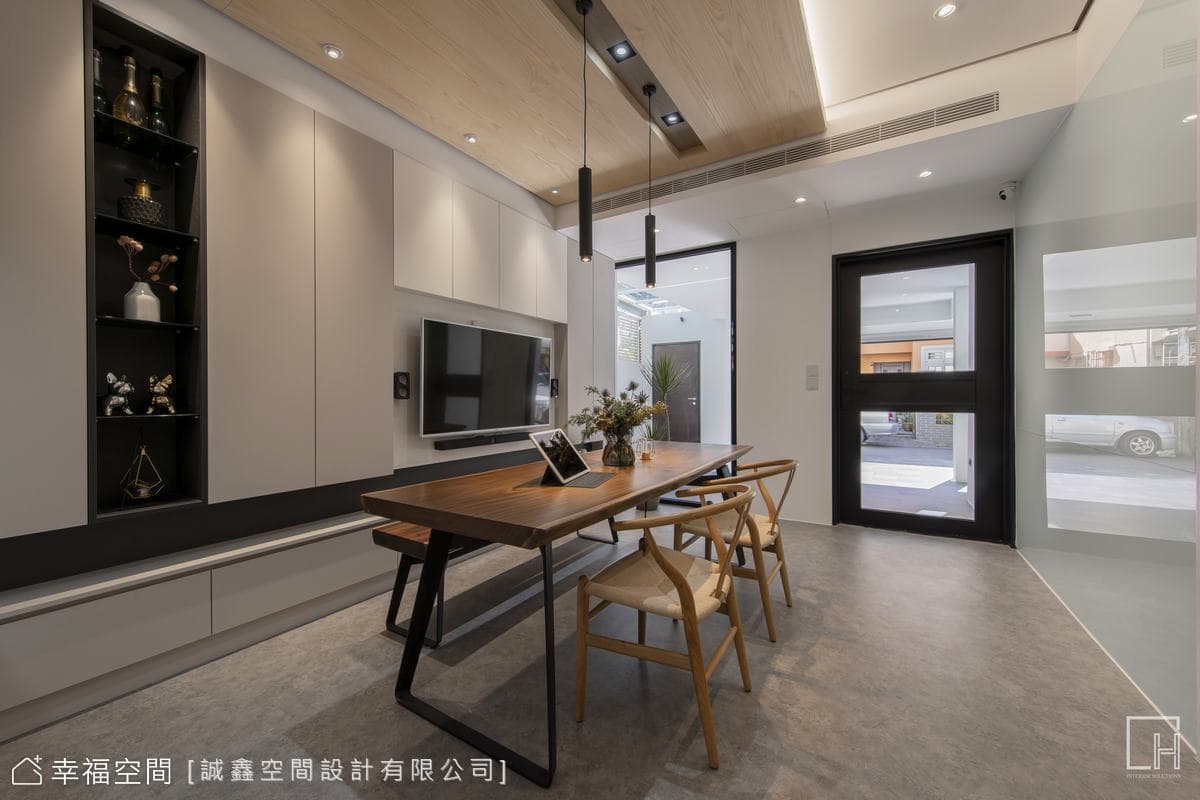 老屋翻新住辦現代風質感宅│35坪
