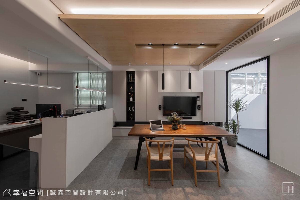 老屋翻新住辦現代風質感宅│35坪