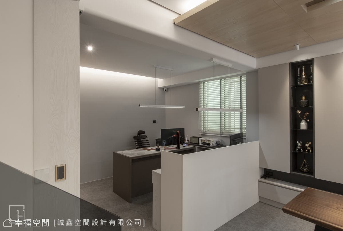 老屋翻新住辦現代風質感宅│35坪