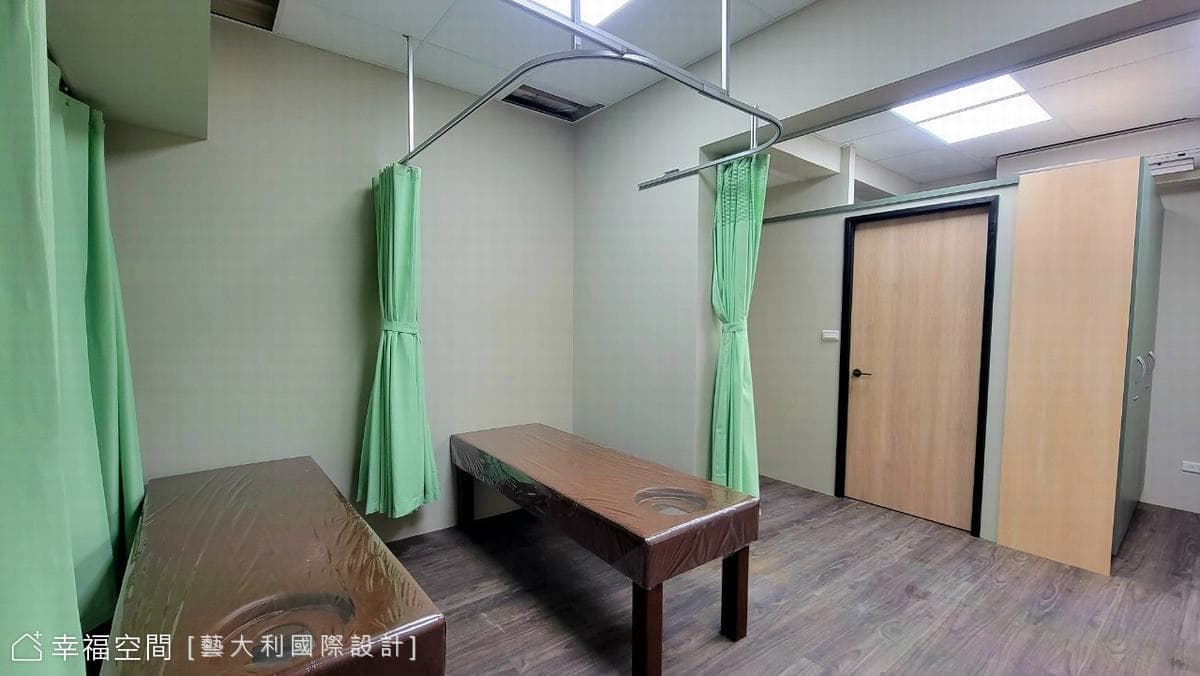 聖康中醫診所│40年老屋翻新 簡約明亮診療空間│25坪