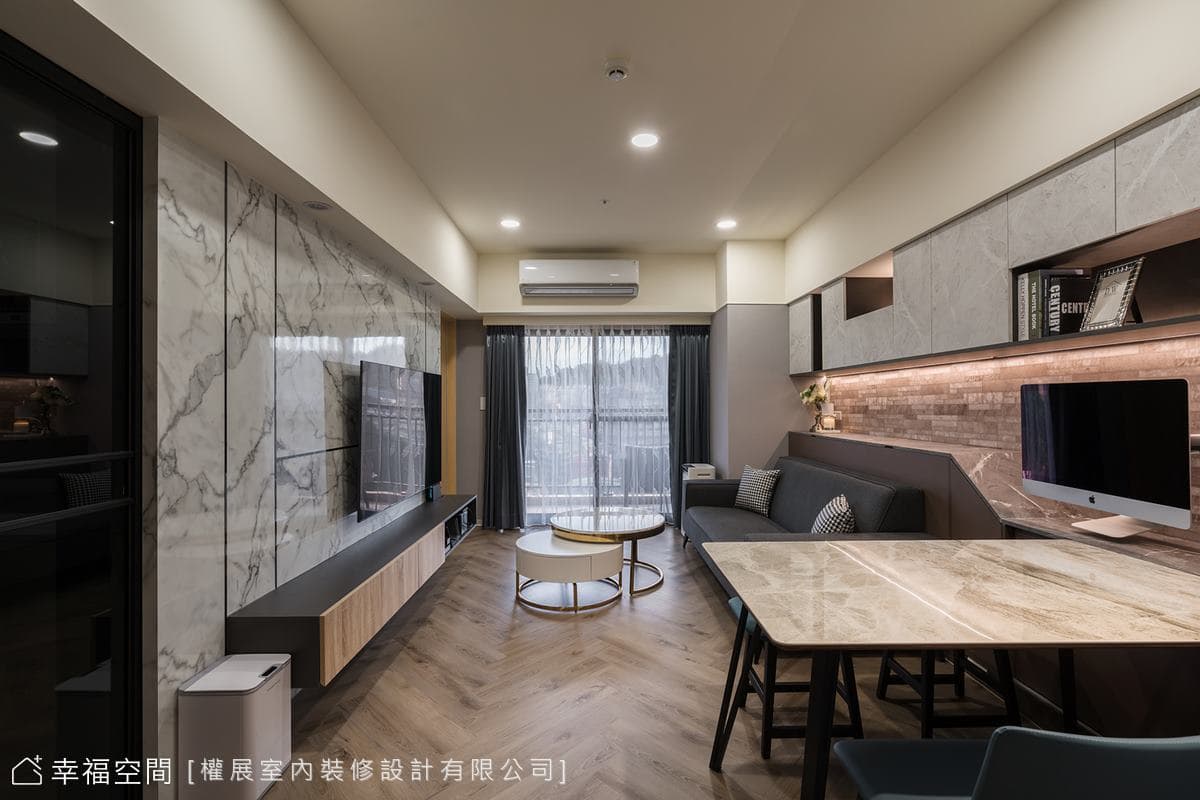 香榭麗池B4｜現代混搭｜18坪