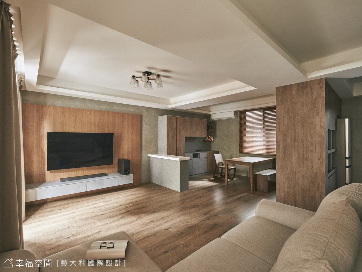 36年老屋翻新 減法空間│現代簡約風│26坪