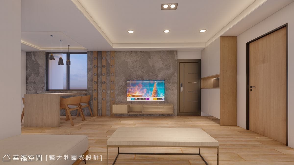 43年老屋蛻變為馨暖木韻居｜現代鄉村風｜25坪