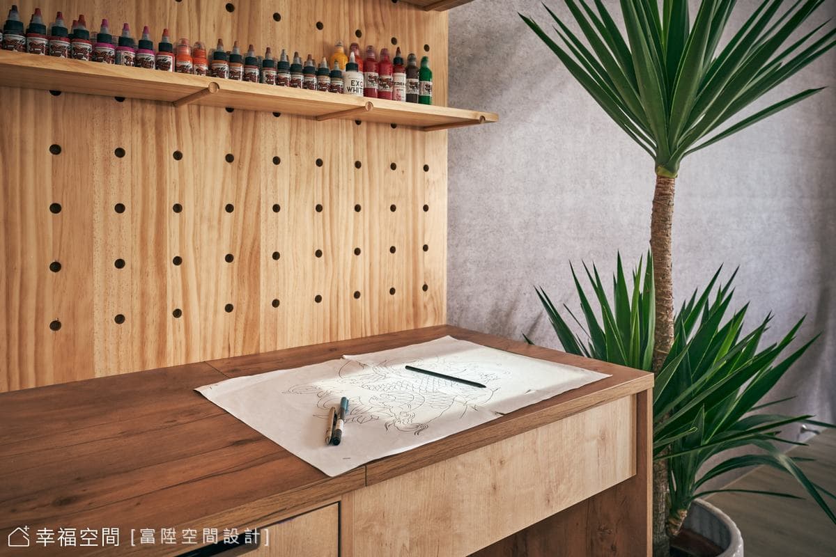 新黑魂格調｜紋身工作室｜工業風｜8坪