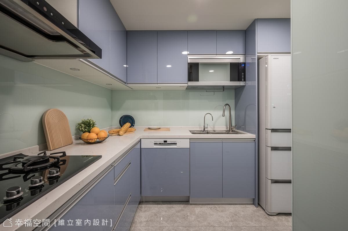流光下的璀璨家景 清麗奢美現代宅|40坪