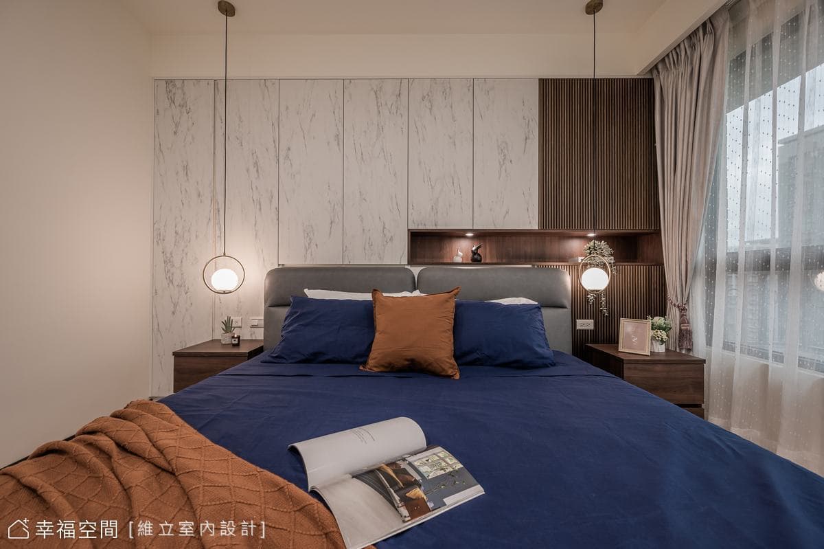 流光下的璀璨家景 清麗奢美現代宅|40坪