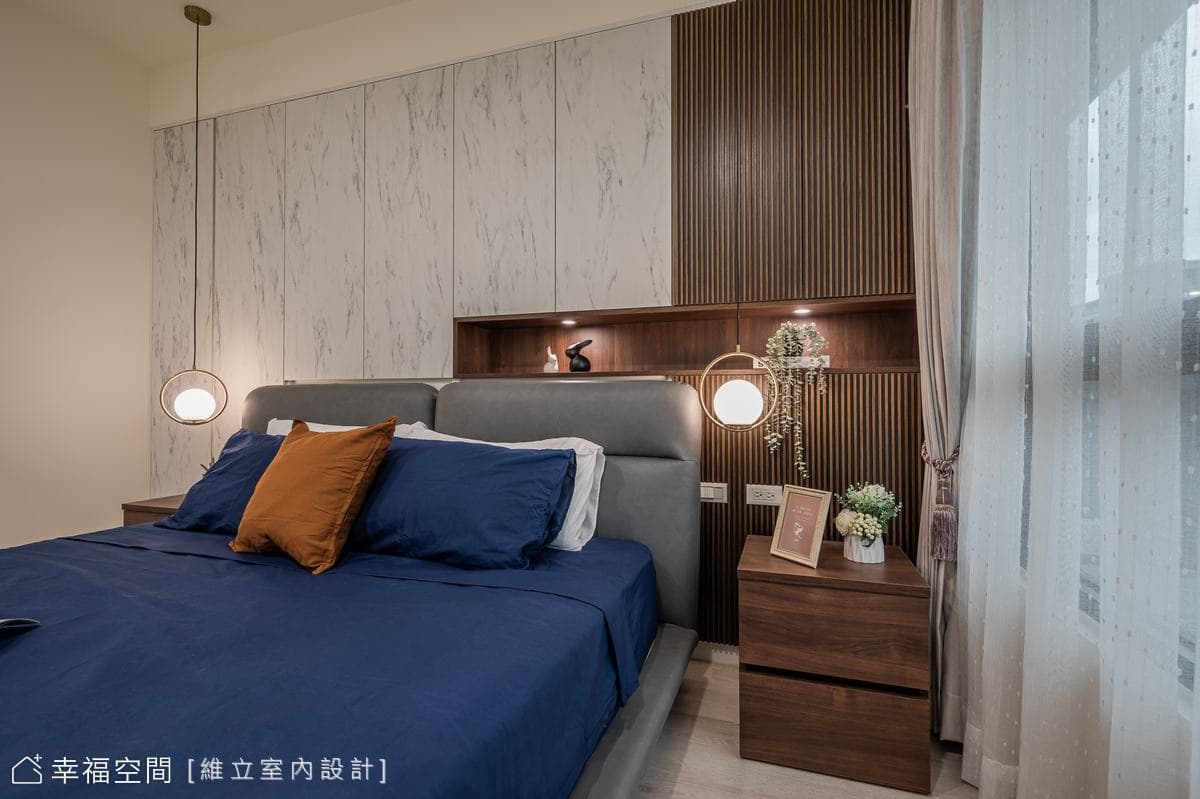 流光下的璀璨家景 清麗奢美現代宅|40坪