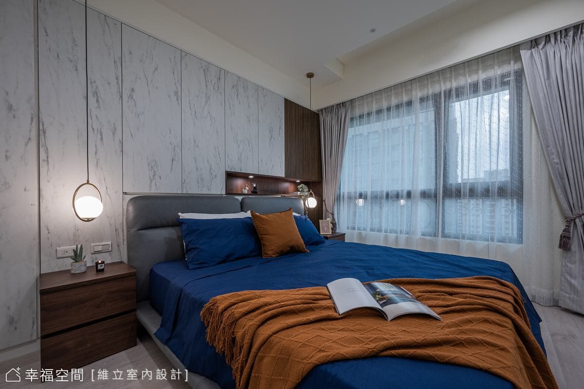 流光下的璀璨家景 清麗奢美現代宅|40坪