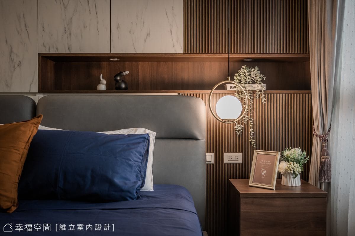 流光下的璀璨家景 清麗奢美現代宅|40坪