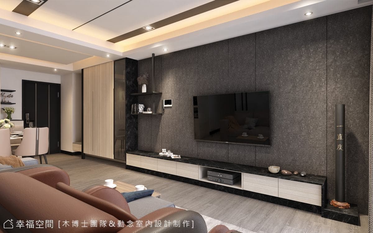 寓上福星│以人為本，強化使用機能，將小宅放大化│現代風│20坪