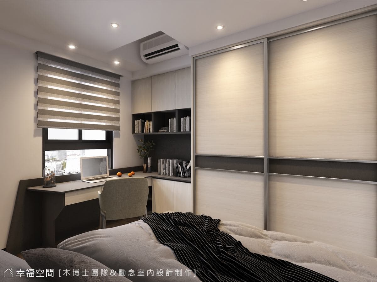 寓上福星│以人為本，強化使用機能，將小宅放大化│現代風│20坪
