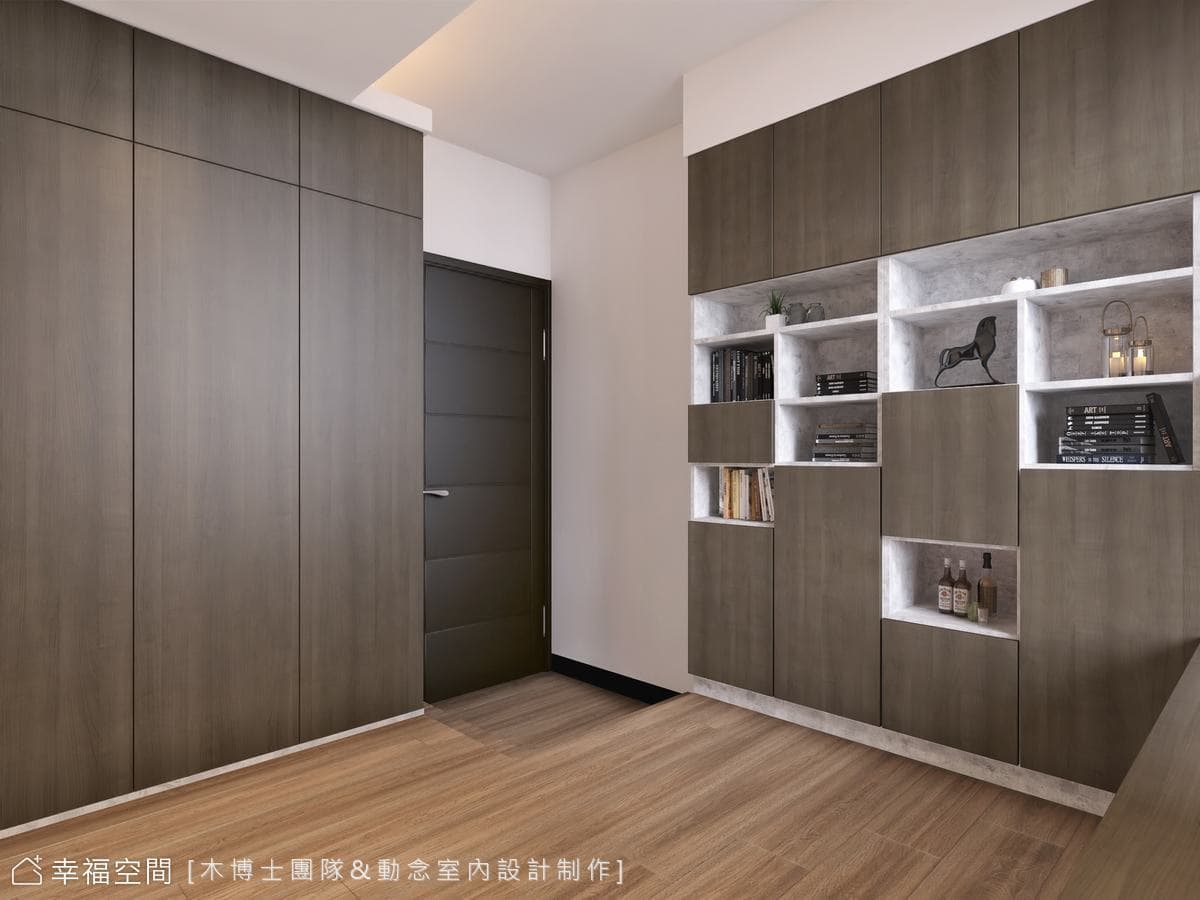 寓上福星│以人為本，強化使用機能，將小宅放大化│現代風│20坪