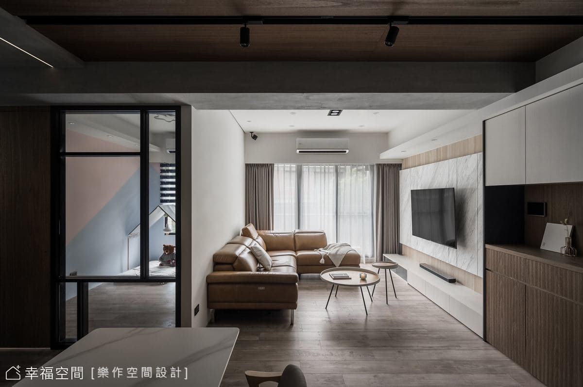 現代木質語彙 砌築恬靜生活質感宅│混搭風│30坪