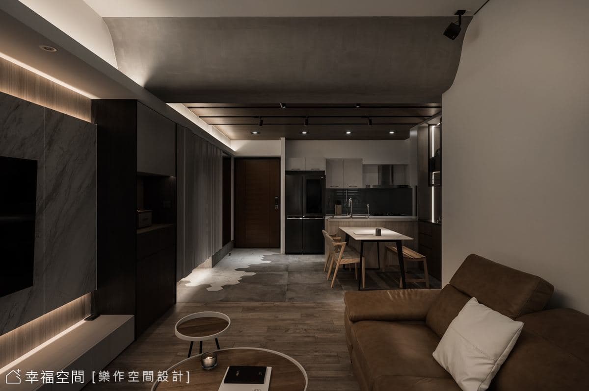 現代木質語彙 砌築恬靜生活質感宅│混搭風│30坪