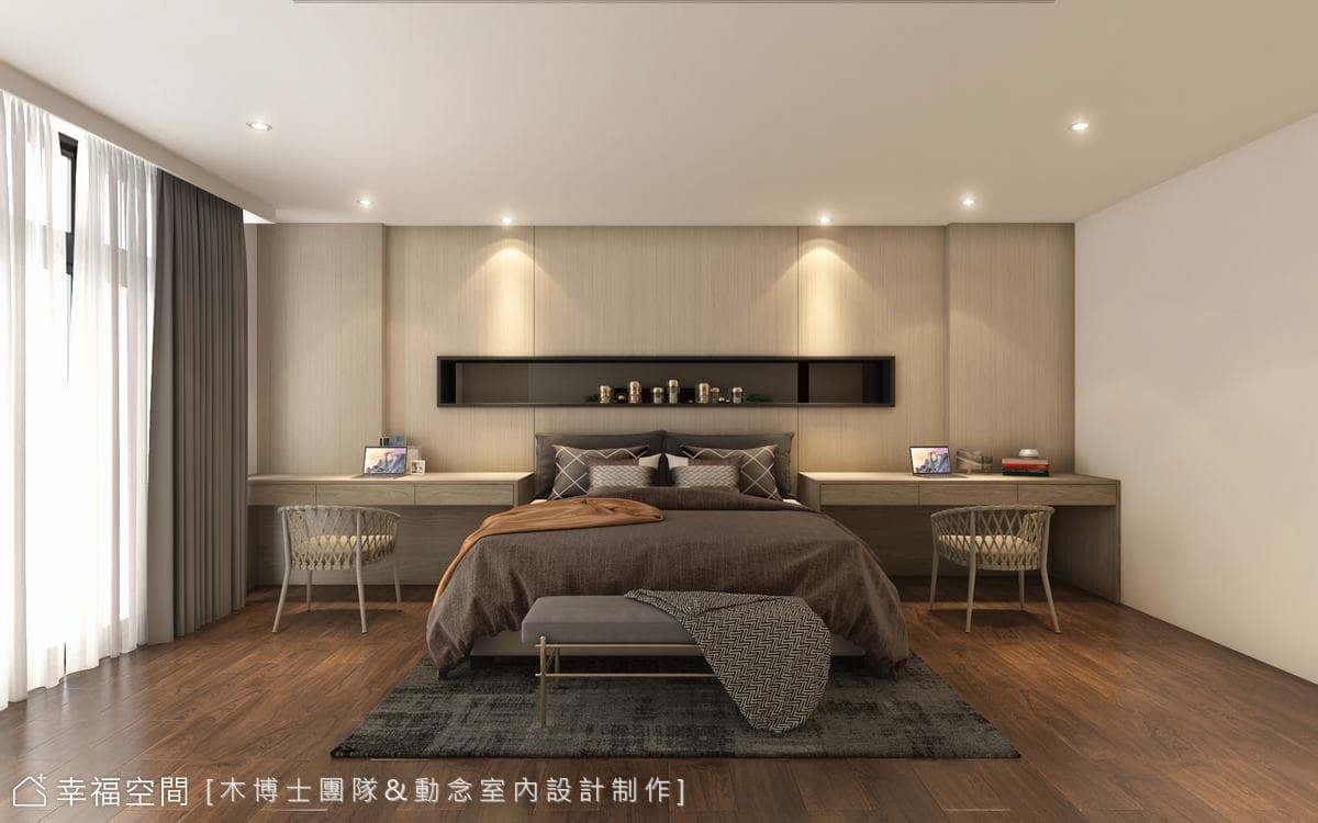 恬靜雅韻   自然休閒宅邸│現代風│105坪