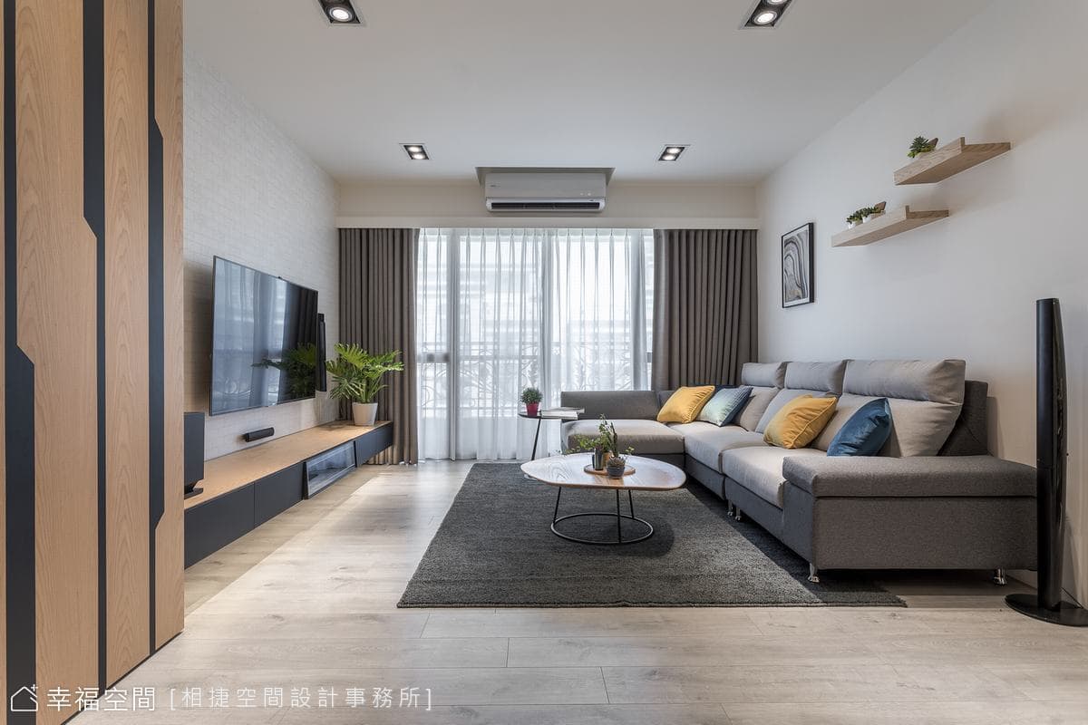陽光旋律｜北歐風｜46坪