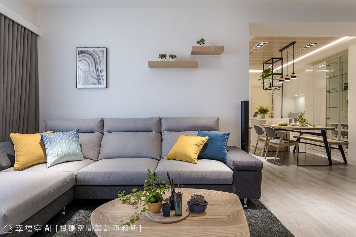 陽光旋律｜北歐風｜46坪