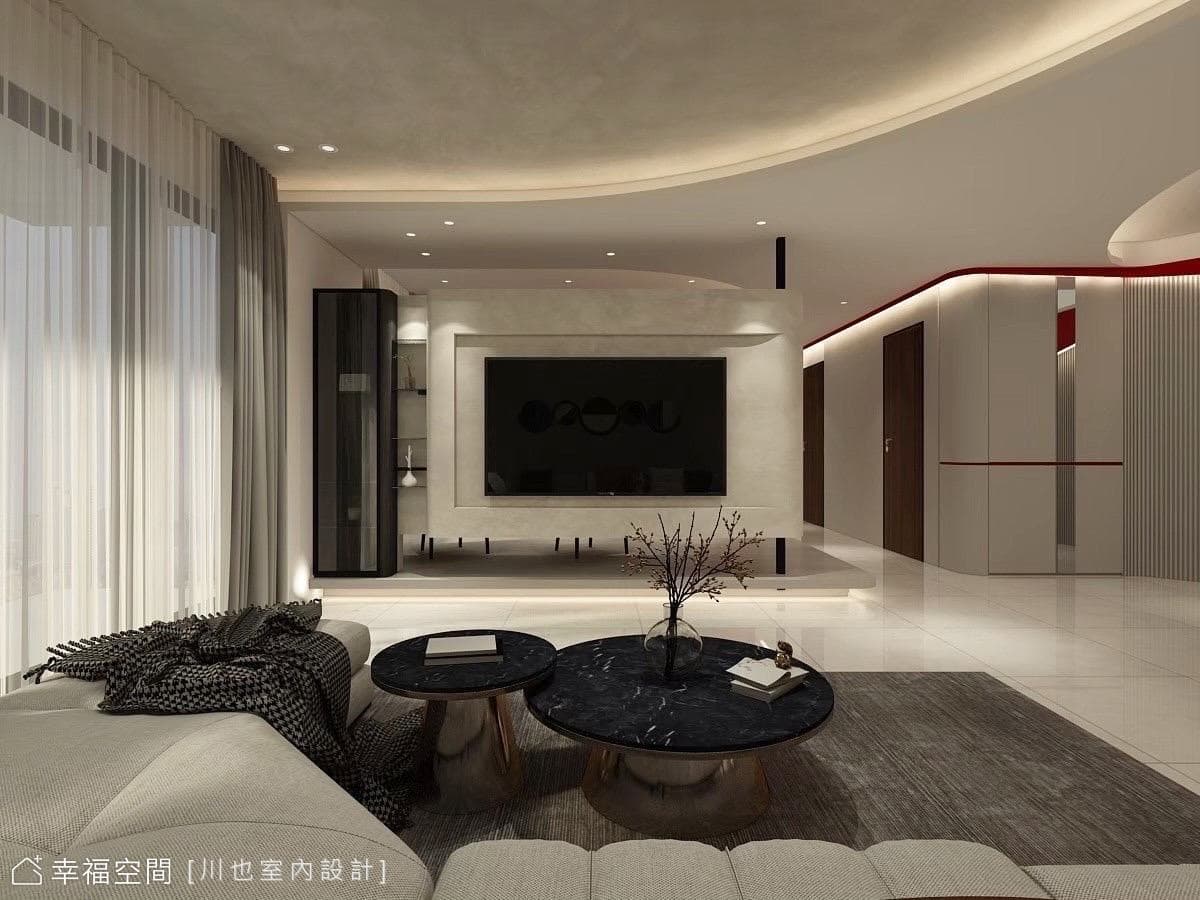 掀起艷麗玫瑰色浪潮 形構廣袤無憂沉境 │41坪