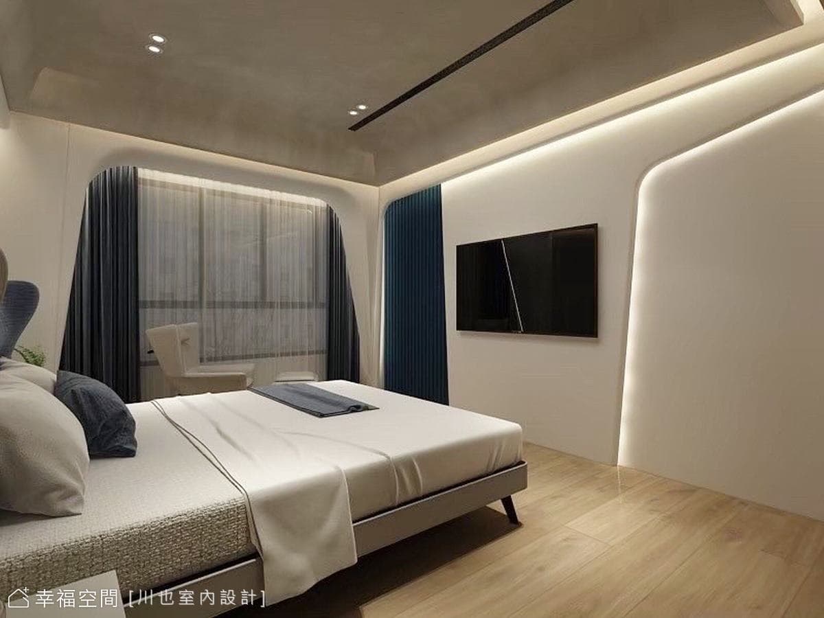 掀起艷麗玫瑰色浪潮 形構廣袤無憂沉境 │41坪