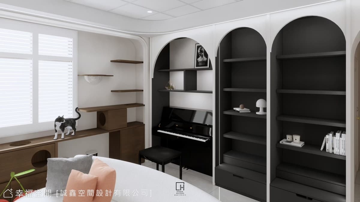 曲弧律動 典雅悠居｜古典｜30坪