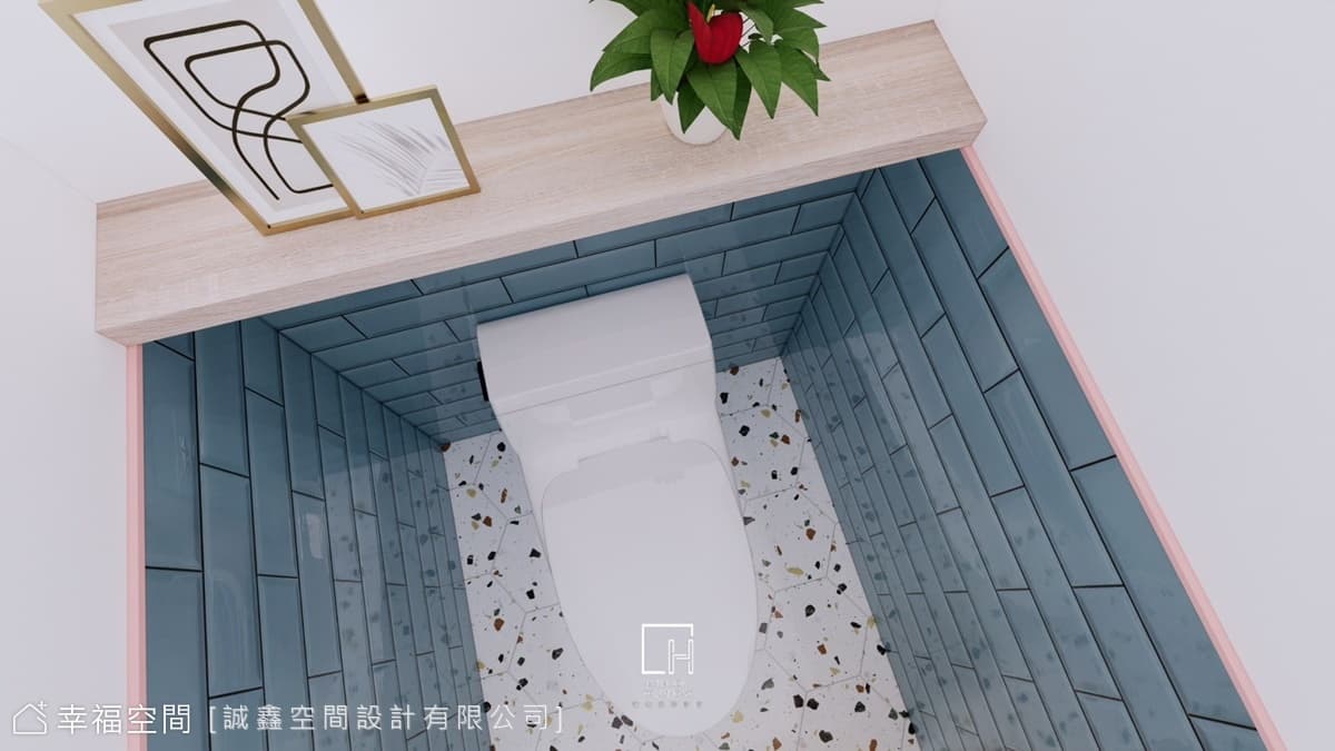 清新愉悅 玩轉色彩|休閒多元|23坪