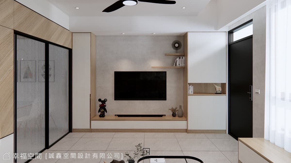 質樸簡約 溫木之居 |休閒多元 |35坪