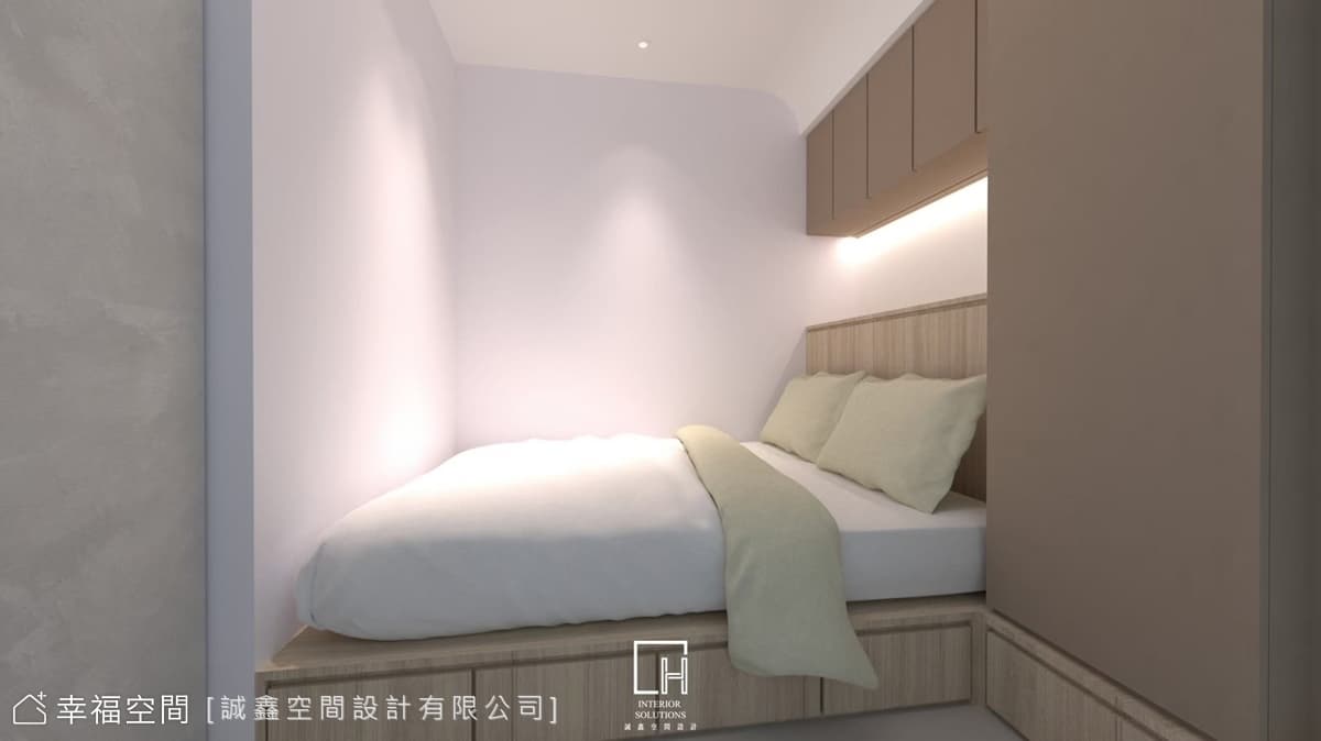 暖灰漫流 紓壓療寓|現代風|15坪