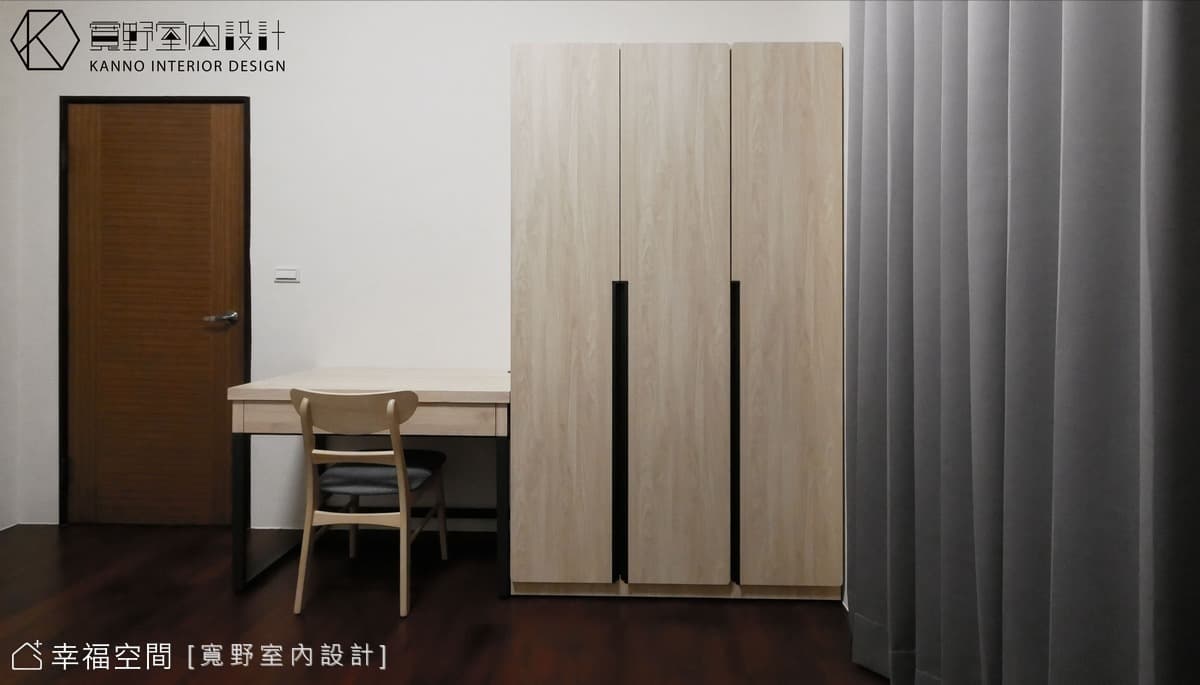 揉合木系質感 打造簡約現代宅│100坪