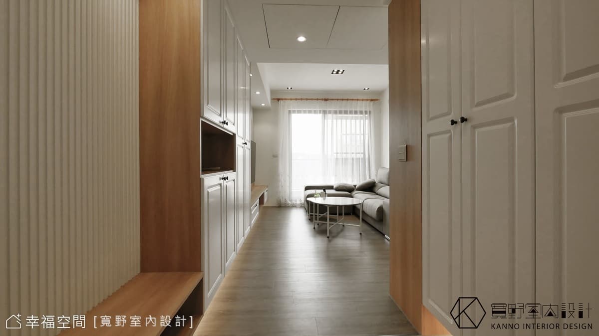 捨去多餘留下所愛 北歐風勾勒輕暖家景│30坪