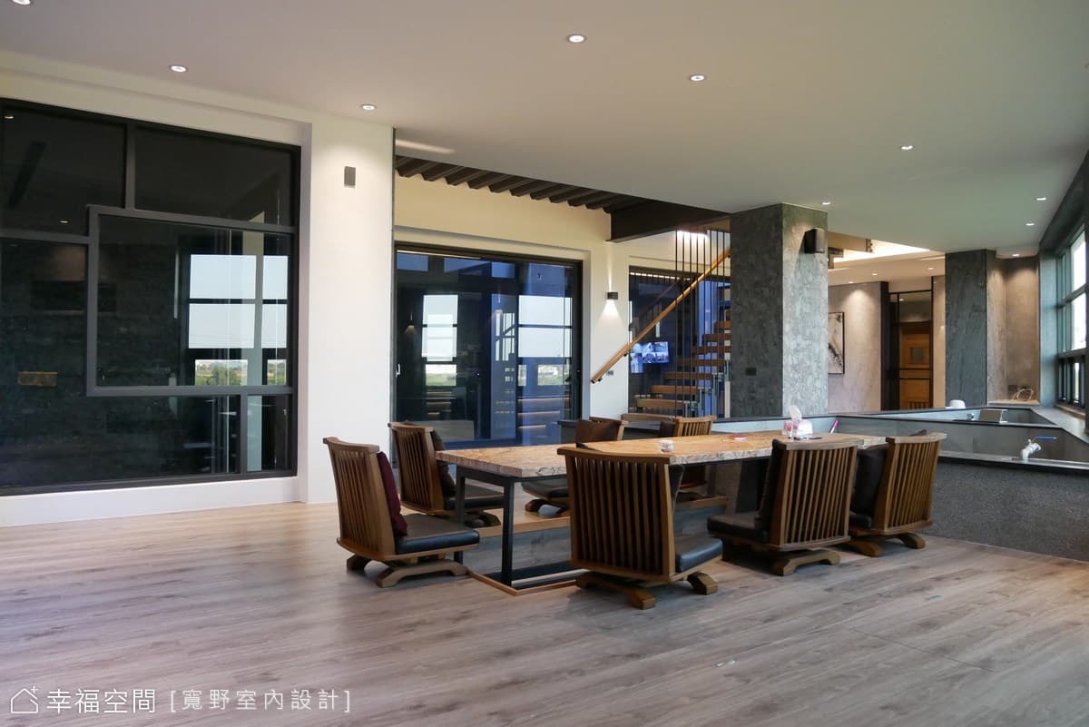 恢弘寬闊 富麗石居|400坪