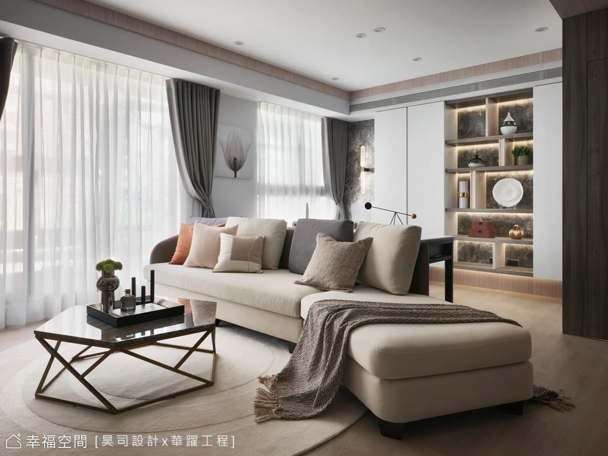 一品硯｜日光幕調│現代風│53坪