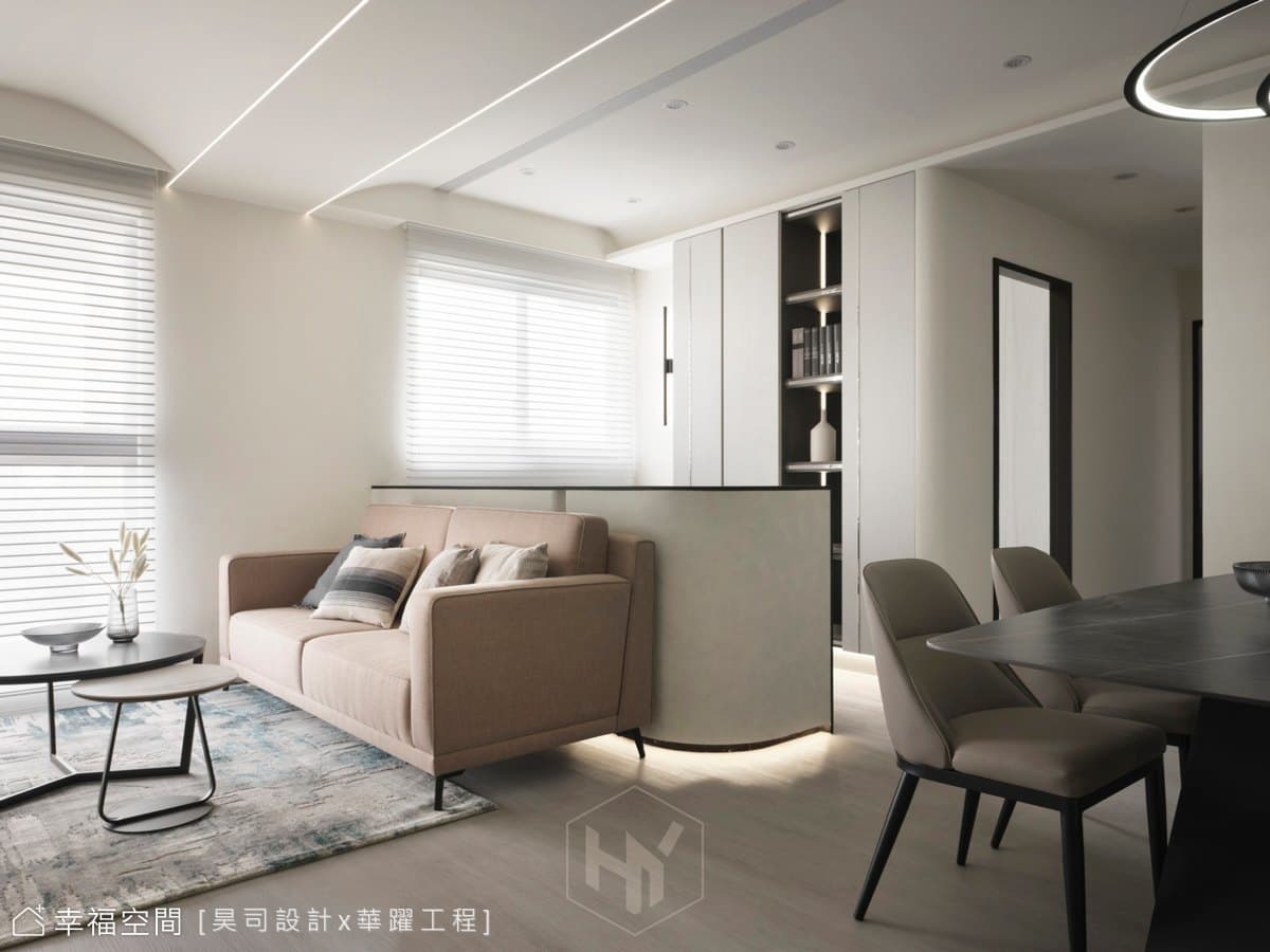 吾双|裸妝|北歐風|36坪