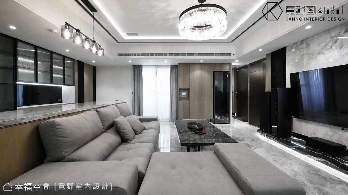 引墨悠境 凝縮石光|現代風|50坪