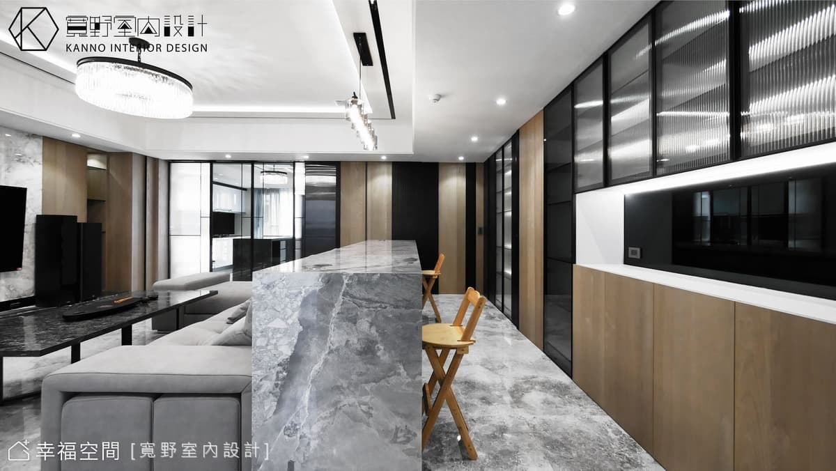 引墨悠境 凝縮石光|現代風|50坪