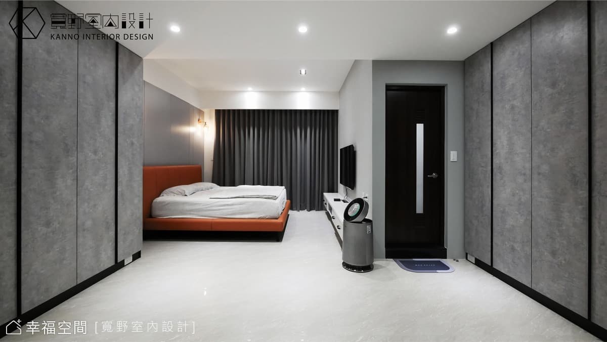 內斂灰階 形構一室悠活寫意│現代風│100坪