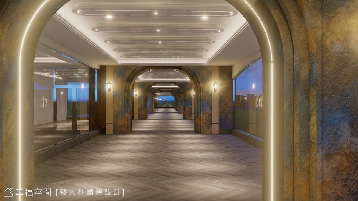 華而不奢 迷離夜幕|現代風|300坪
