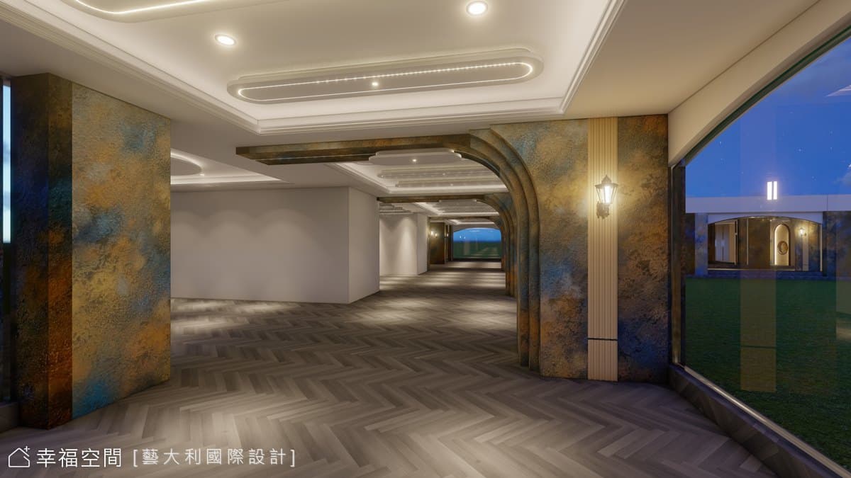 華而不奢 迷離夜幕|現代風|300坪