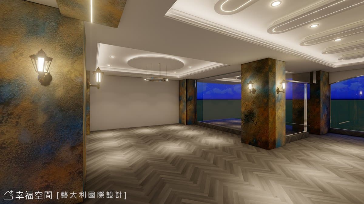 華而不奢 迷離夜幕|現代風|300坪