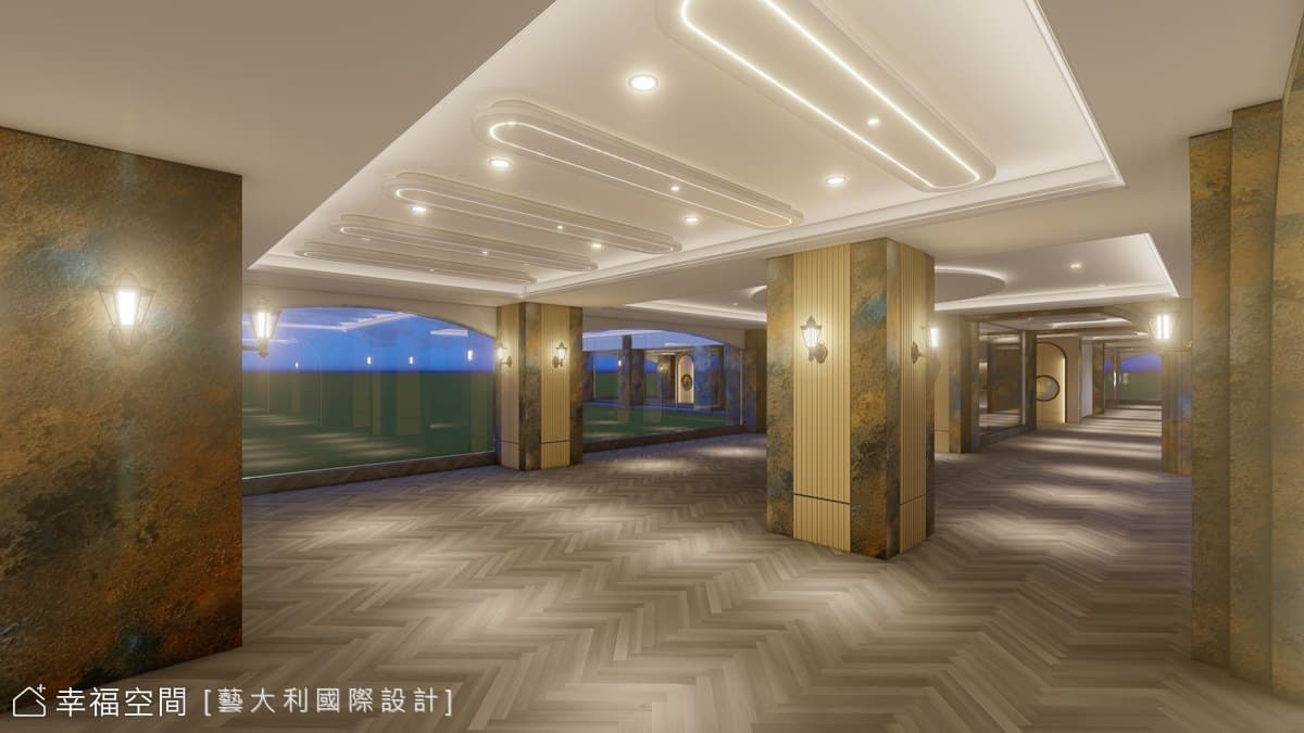 華而不奢 迷離夜幕|現代風|300坪