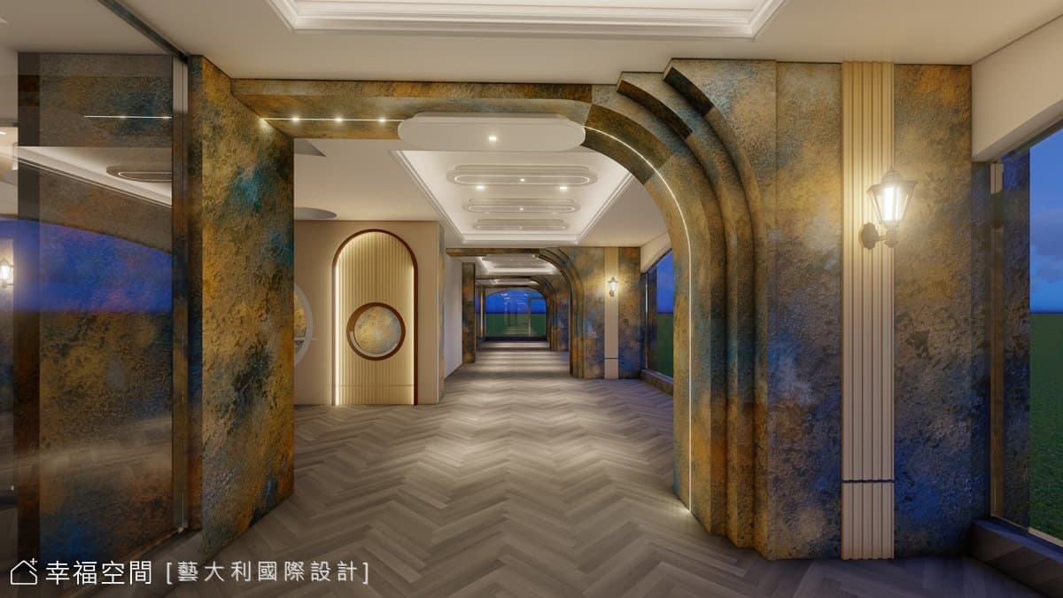 華而不奢 迷離夜幕|現代風|300坪