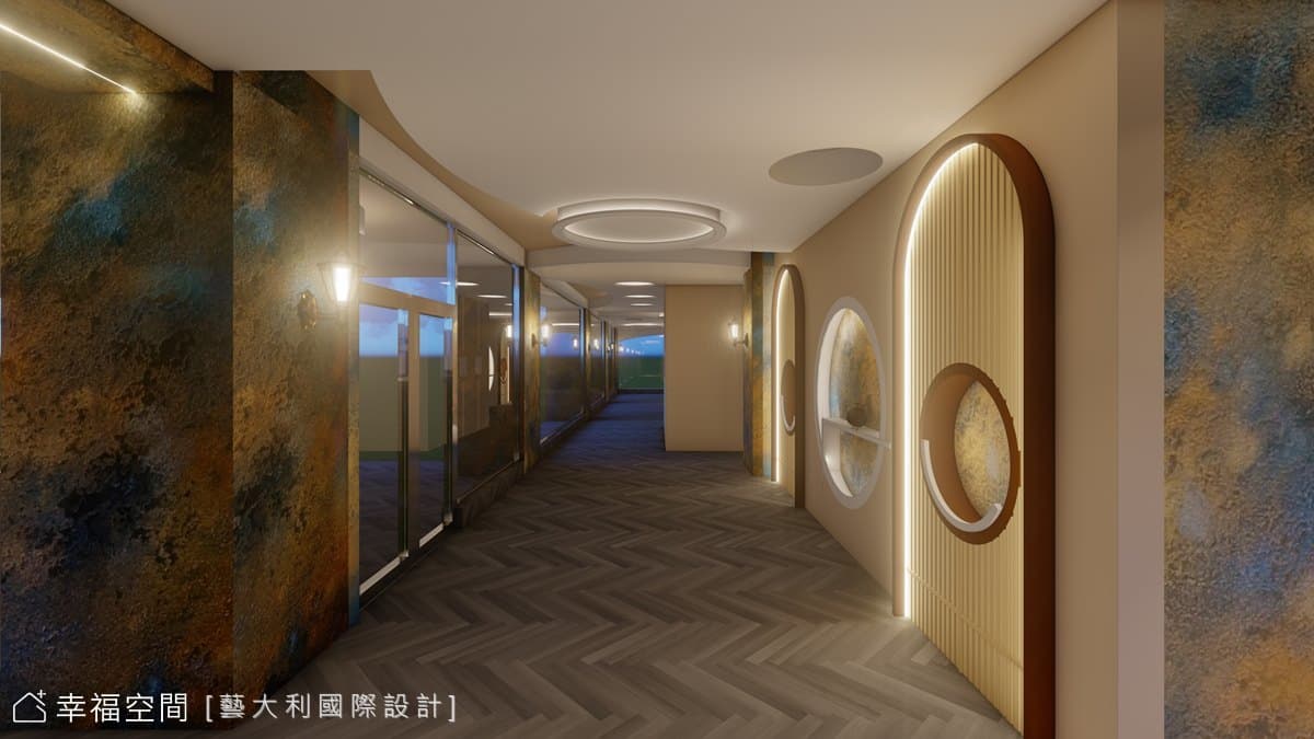 華而不奢 迷離夜幕|現代風|300坪