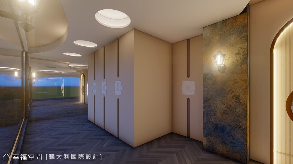 華而不奢 迷離夜幕|現代風|300坪