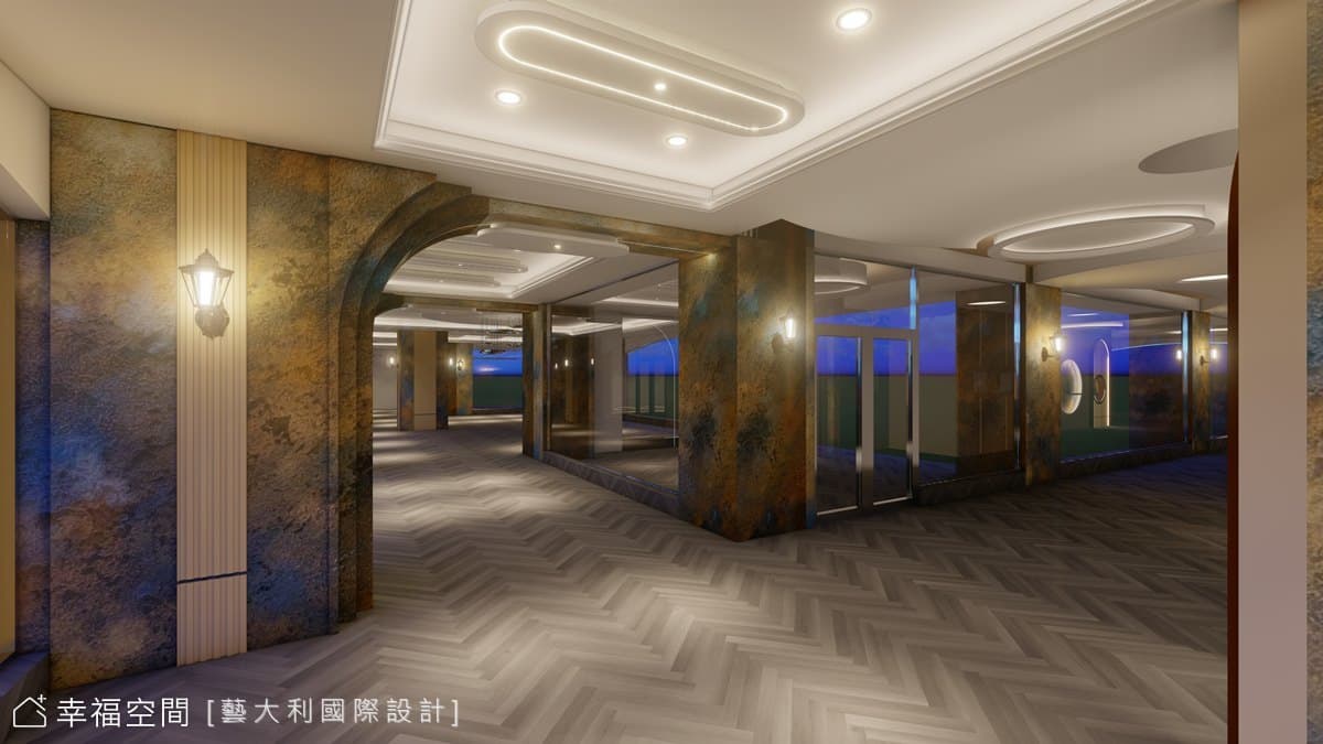 華而不奢 迷離夜幕|現代風|300坪