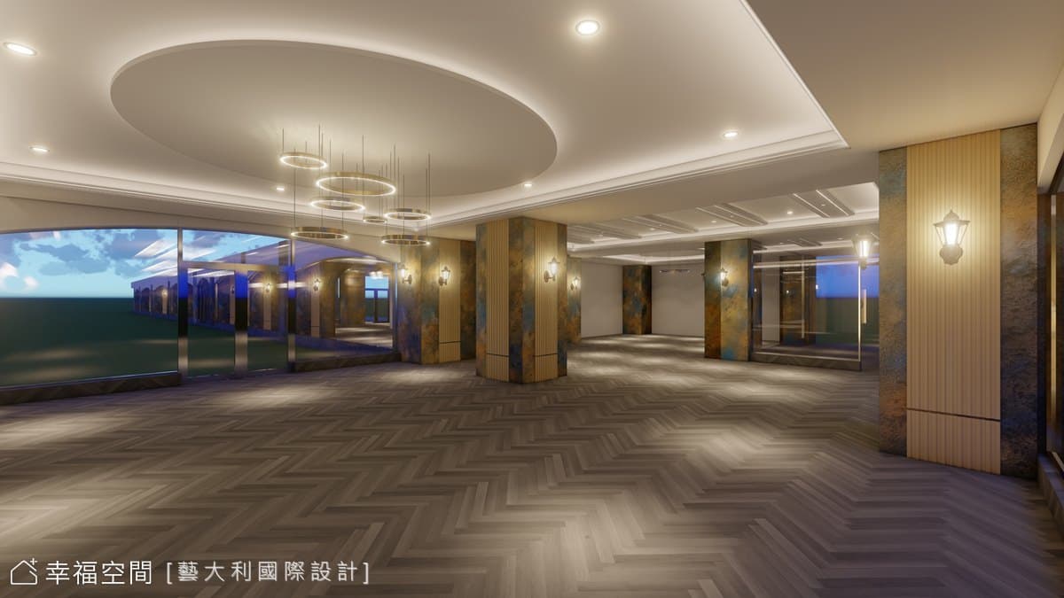 華而不奢 迷離夜幕|現代風|300坪