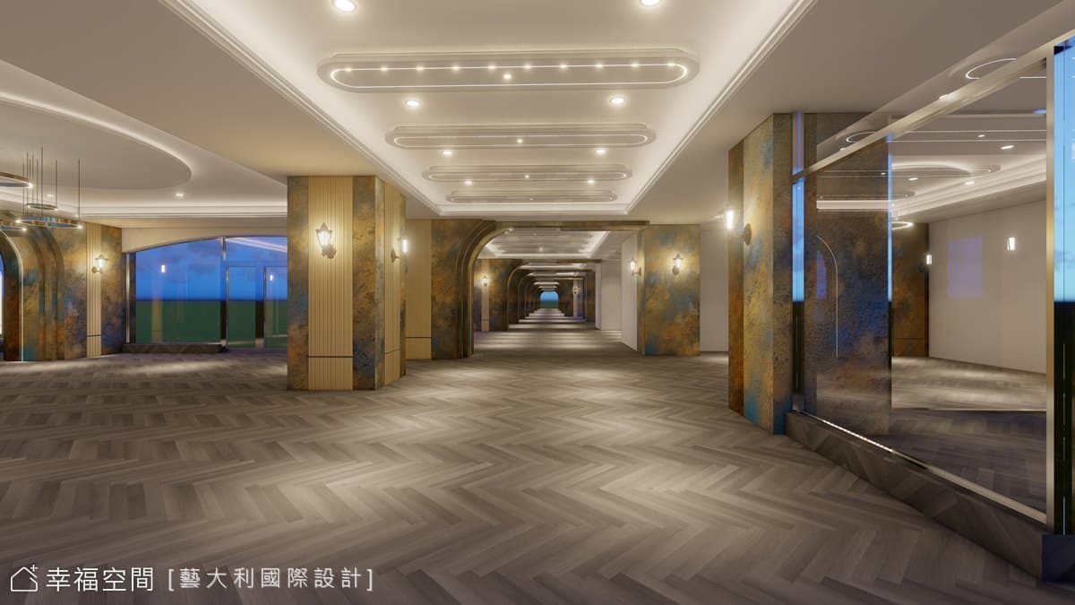 華而不奢 迷離夜幕|現代風|300坪